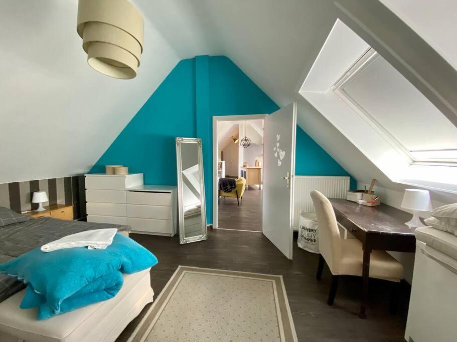 Light Flow Stylish Attic House. M. Balcony Rastatt Eksteriør bilde